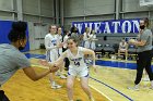 WBBall vs MIT  Wheaton College Women’s Basketball lace up for game vs MIT dedicated to “Go 4 the Goal” to eliminate Pediatric Cancer. - Photo By: KEITH NORDSTROM : Wheaton, Basketball
